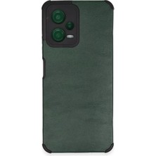 Newface Xiaomi Redmi Note 12 5g Kılıf Loop Deri Silikon - Yeşil
