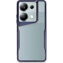 Newface Xiaomi Redmi Note 13 Pro 4g Kılıf Boyi Silikon Kapak - Lacivert