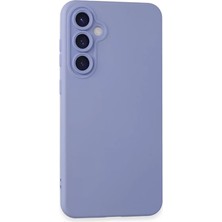Newface Samsung Galaxy S24 Kılıf Nano Içi Kadife Silikon - Lila