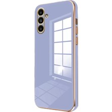 Newface Samsung Galaxy M15 Kılıf Volet Silikon - Mavi