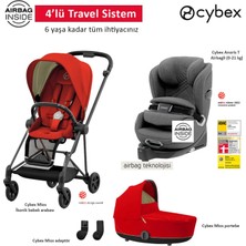 Cybex Mios alana TOPLAM 105.000 TL DEĞERİNDE Adac birincisi en yüksek puanlı Cybex Anoris ve Cybex portbebe HEDİYE