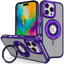 Joko iPhone 16 Pro Max Banza Magsafe Standlı Kapak - Derin Mor