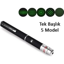 Elektronikçim Yeşil Lazer Pointer 3000 Mw 15 Km Etkili (Tek Başlık 5 Model)
