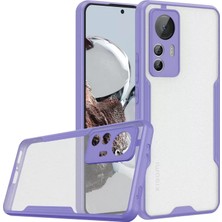 Newface Xiaomi Mi 12T Kılıf Platin Silikon - Lila