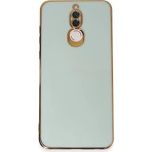 Newface Huawei Mate 10 Lite Kılıf Volet Silikon - Açık Yeşil