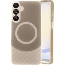 Newface Samsung A26 Kılıf Maya Karbon Kapak - Kahverengi