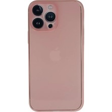 Newface iPhone 13 Pro Max Kılıf Pp Ultra Ince Kapak - Pembe