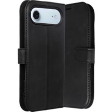 Newface Apple iPhone 17 Air Trend S Plus Kapaklı Kılıf - Siyah