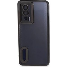 Newface Xiaomi Poco F5 Pro Kılıf Slot Silikon - Siyah