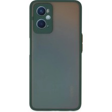 Newface Oppo A96 Kılıf Montreal Silikon Kapak - Yeşil