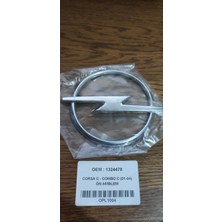 Restinal Opel Corsa C Ön Panjur Arma Corsa Ön Arma (11.9x9.7cm) 2002 Corsa C Ön Arma Logo