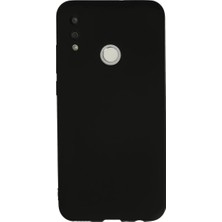 Newface Huawei P Smart 2019 Kılıf Nano Içi Kadife Silikon - Siyah