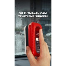 VeraGlobe Buğz Su Tutmayan Araç Camı Temizleme Süngeri Uzun Ömürlü Kullanım