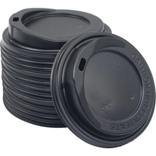 14-16 Oz Sıcak Kapak Siyah 3,20 gr 90 mm Çap 100 Adet