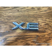 Restinal Toyota Corolla AE101 Xe Uyumlu Bagaj Yazısı Krom 3D Kabartmalı Amblem Logo Seti A Kalite Bantlı