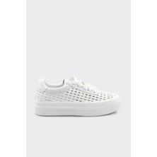 Derinet Örgü Desenli Kadın Sneaker