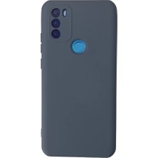 Zemira Home Newface General Mobile Gm 21 Plus Kılıf Nano Içi Kadife Silikon - Gri