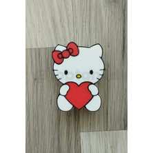 Hello Kitty Dolap Kulpu - 4'lü Animasyon Seti - Çocuk Odası Dolap Kulpları (1 Adet)