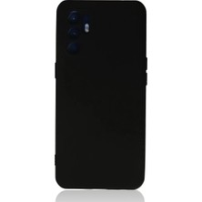 Zemira Home Newface Oppo Reno 6 Kılıf Nano Içi Kadife Silikon - Siyah