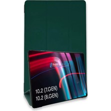 Zemira Home Newface iPad 10.2 (7.nesil) Kılıf Tablet Smart Kılıf - Koyu Yeşil