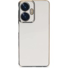 Zemira Home Newface Realme C55 Kılıf Volet Silikon - Beyaz
