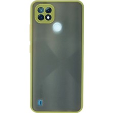 Zemira Home Newface Realme C21 Kılıf Montreal Silikon Kapak - Açık Yeşil