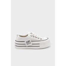 Derinet Bağcıklı Kadın Sneaker