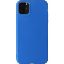 Zemira Home Newface iPhone 11 Pro Max Kılıf First Silikon - Mavi