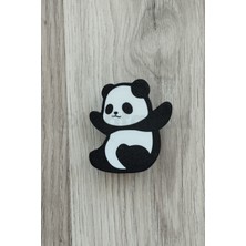 Panda Tasarımlı Mobilya Kulpu No3 - 4'lü Panda Seti - Çocuk Odası Dolap Kulpları (1 Adet)