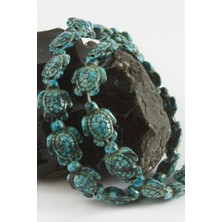 Ronanna 1,8 mm Kaplumbağa Turkuaz Taşı