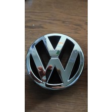 Restinal Volkswagen Ön Panjur Arması 115MM Krom Vw Logo (Golf 4 Bora Passat B5 Uyumlu)