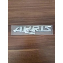 Restinal Yazı (Logo-Amblem) Auris 2007-2018 Arka (Auris Yazısı)