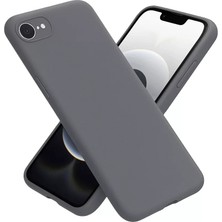 Zemira Home Newface iPhone 16E Kılıf First Silikon - Gri