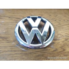 Restinal Volkswagen Jetta Ön Panjur Arması Logo 5c6 853 601 Mk6 2011-2014 Krom Amblem Oem