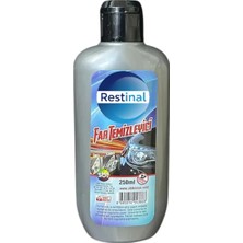 Restinal Far Temizleyici Oto Stop Lamba Temizleyici Far Parlatıcı Araç Saydam Plastik Parlatıcı