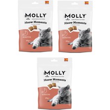 Molly Meow Moments Sensitive Hassas Kediler Için Ödül Maması 60 Gr. x 3 Adet