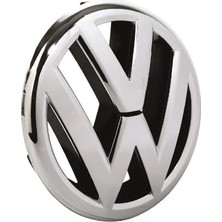 Restinal Vw Jetta Ön Panjur Arma Logo 2010-2014 Uyumlu 5C6853601ULM Krom Amblem Ön Izgara Panjur Logo Arması