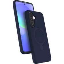 Zemira Home Newface Samsung Galaxy A36 Regal Magsafe Standlı Kapak - Lacivert