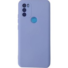 Zemira Home Newface General Mobile Gm 21 Plus Kılıf Nano Içi Kadife Silikon - Lila