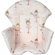 Kids Comfort Kidscomfort Pembe Balerin Mama Sandalyesi Minderi Yıkanabilir Özellikli Çocuklar İçin