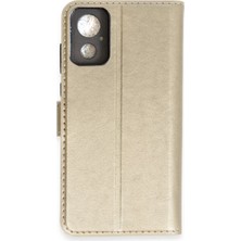 Dukkanıum Newface General Mobile Gm 23 Se Trend S Plus Kapaklı Kılıf - Gold