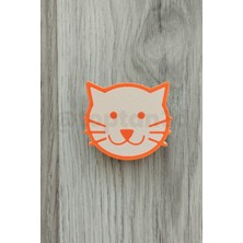 Kedi Dolap Kulpu - 4'lü Hayvan Seti - Çocuk Odası Dolap Kulpları (1 Adet)