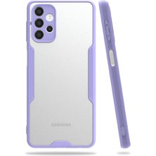 Zemira Home Newface Samsung Galaxy A72 Kılıf Platin Silikon - Lila