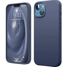 Zemira Home Newface iPhone 14 Kılıf First Silikon - Lacivert