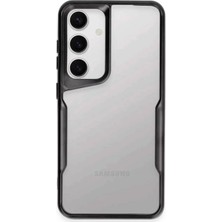 Zemira Home Newface Samsung Galaxy S25 Kılıf Boyi Silikon Kapak - Siyah