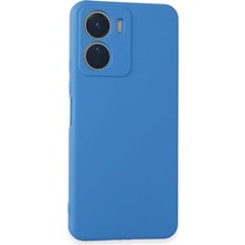 Zemira Home Newface Vivo Y16 Kılıf First Silikon - Mavi
