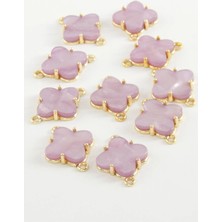 Ronanna Çiçek Tek Kulp Polyester Bileklik ve Kolye Ucu Aparatı 1 Adet