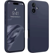 Zemira Home Newface iPhone 16 Plus Kılıf First Silikon - Lacivert