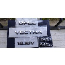 Restinal Opel Vectra 1.6_16V Bagaj Yazısı Vectra B Logo Gl Kapı Yazısı 1993 Uyumlu Vectra Gl Kapı Yazısı Set