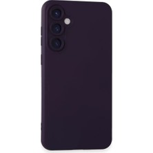 Zemira Home Newface Samsung Galaxy S24 Kılıf Nano Içi Kadife Silikon - Mor